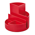 MAUL Organisateur MAULroundbox Recycled 6 compartiments rouge