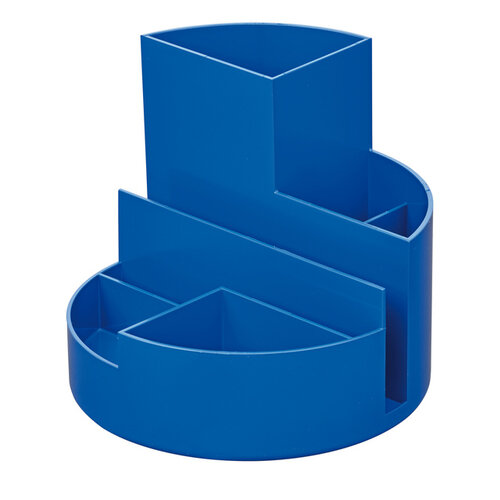 MAUL Pennenkoker MAUL roundbox Blauwe Engel recycled 6 vaks blauw