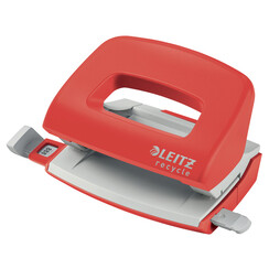 Perforateur Leitz NeXXt Recycle mini 10 feuilles rouge