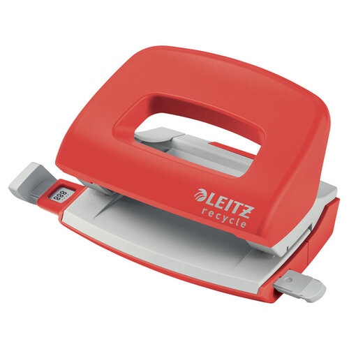 Leitz Perforateur Leitz NeXXt Recycle mini 10 feuilles rouge