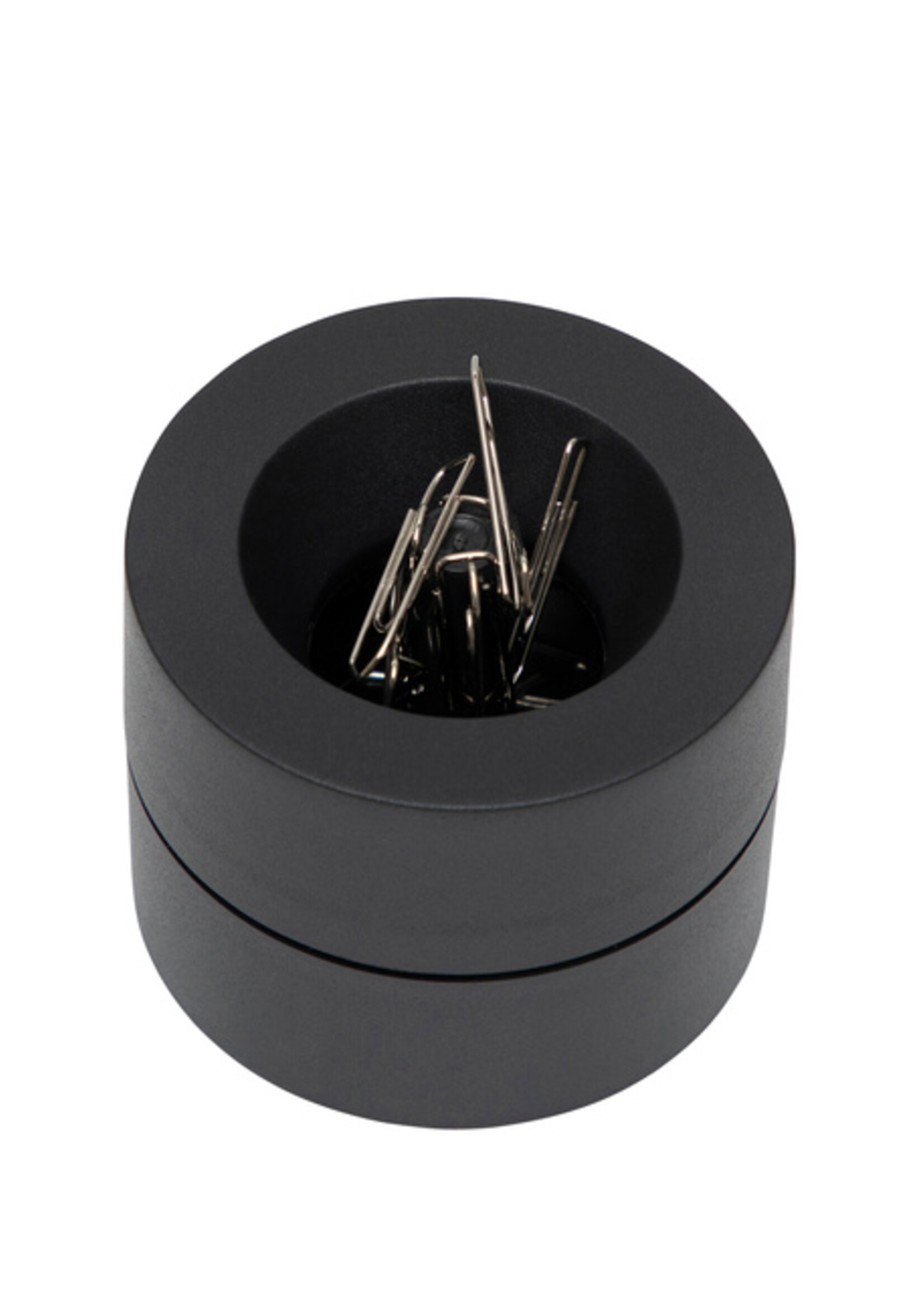 MAUL Papercliphouder MAULpro Blauwe Engel recycled Ø73x60mm zwart