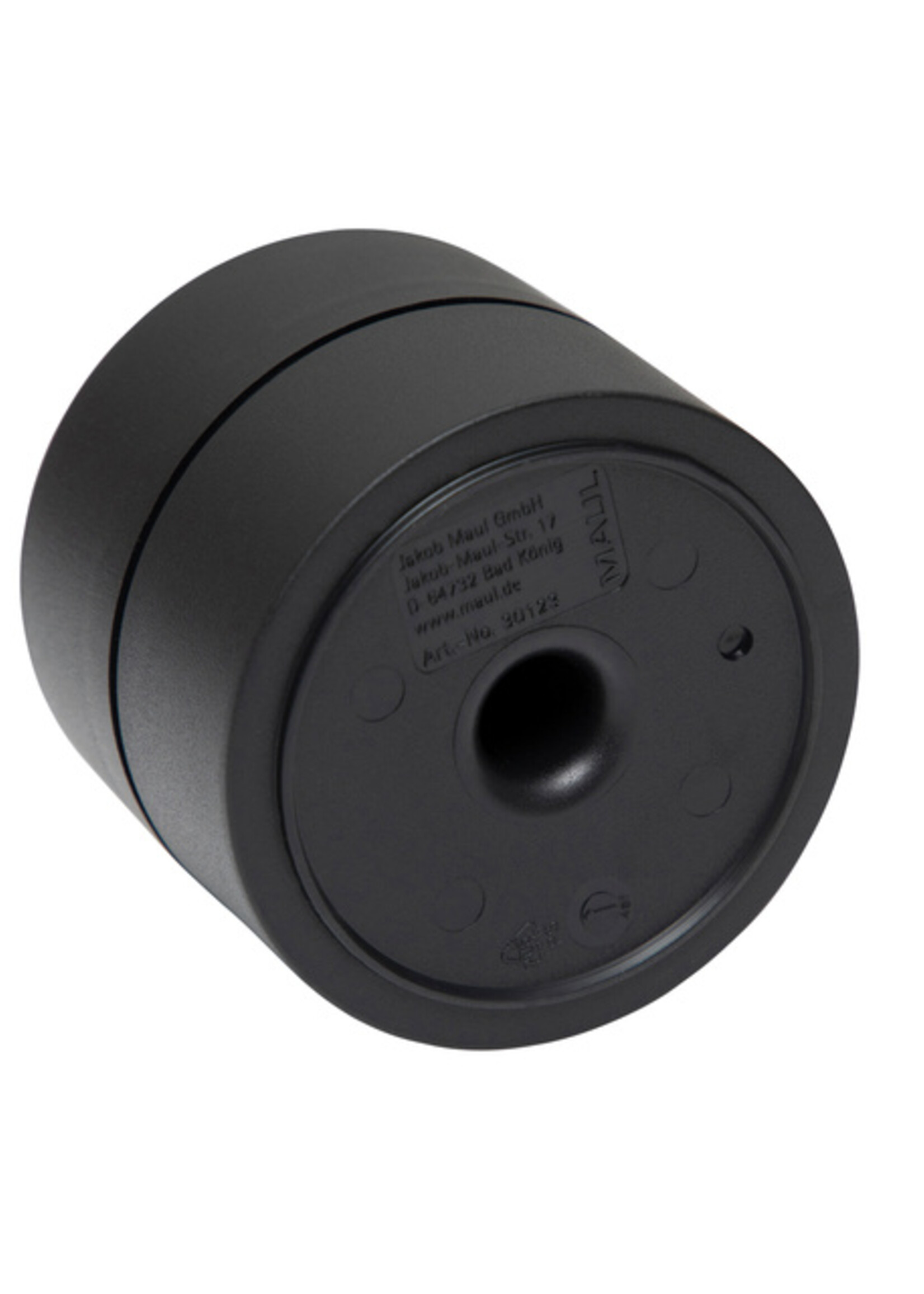 MAUL Papercliphouder MAULpro Blauwe Engel recycled Ø73x60mm zwart