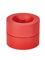 MAUL Papercliphouder MAULpro Blauwe Engel recycled Ø73x60mm rood