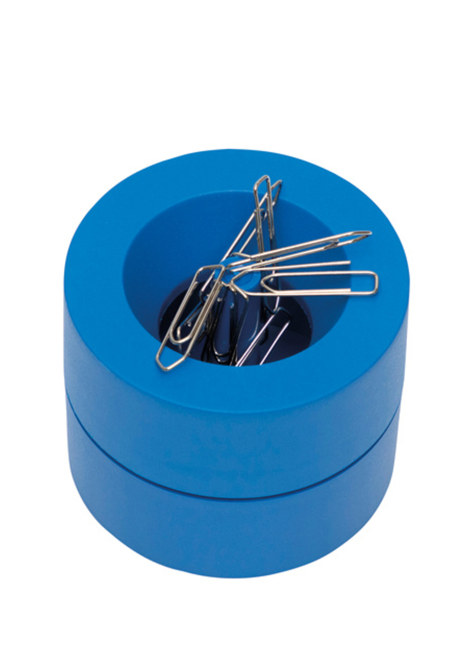 MAUL Papercliphouder MAULpro Blauwe Engel recycled Ø73x60mm blauw