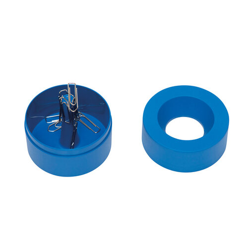 MAUL Distributeur de trombones MAULpro Recycled Ø73x60mm bleu