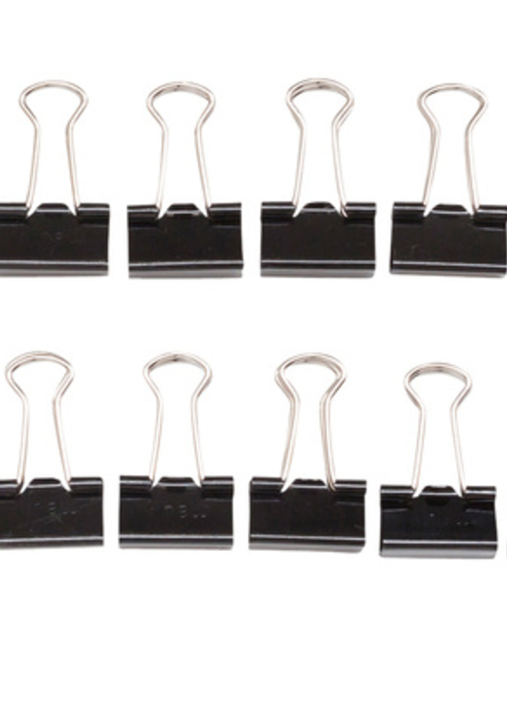 MAUL Papierklem MAUL 215 foldback 13mm capaciteit 4mm zwart