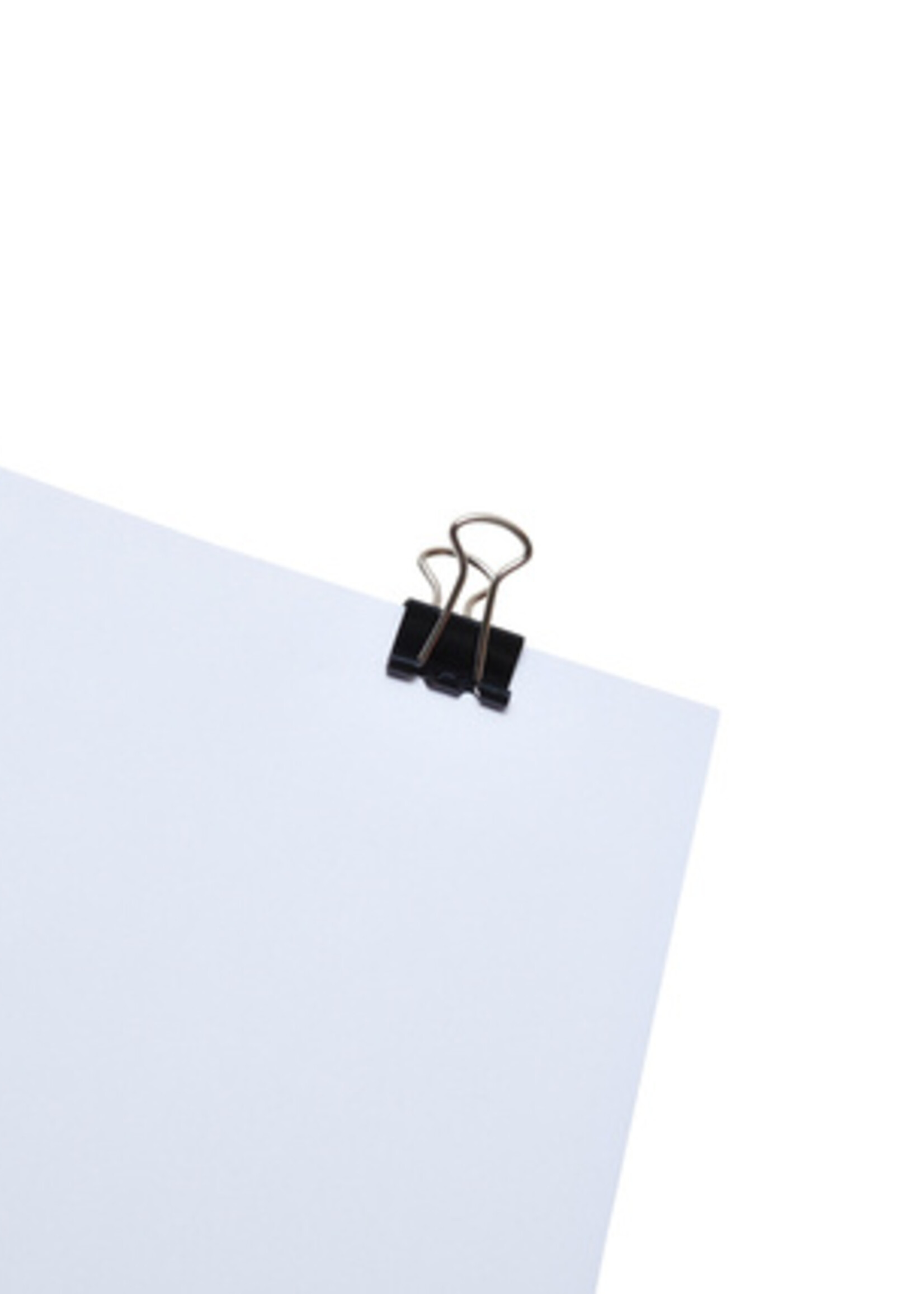 MAUL Papierklem MAUL 215 foldback 13mm capaciteit 4mm zwart