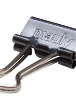 MAUL Papierklem MAUL 215 foldback 19mm capaciteit 7mm zwart