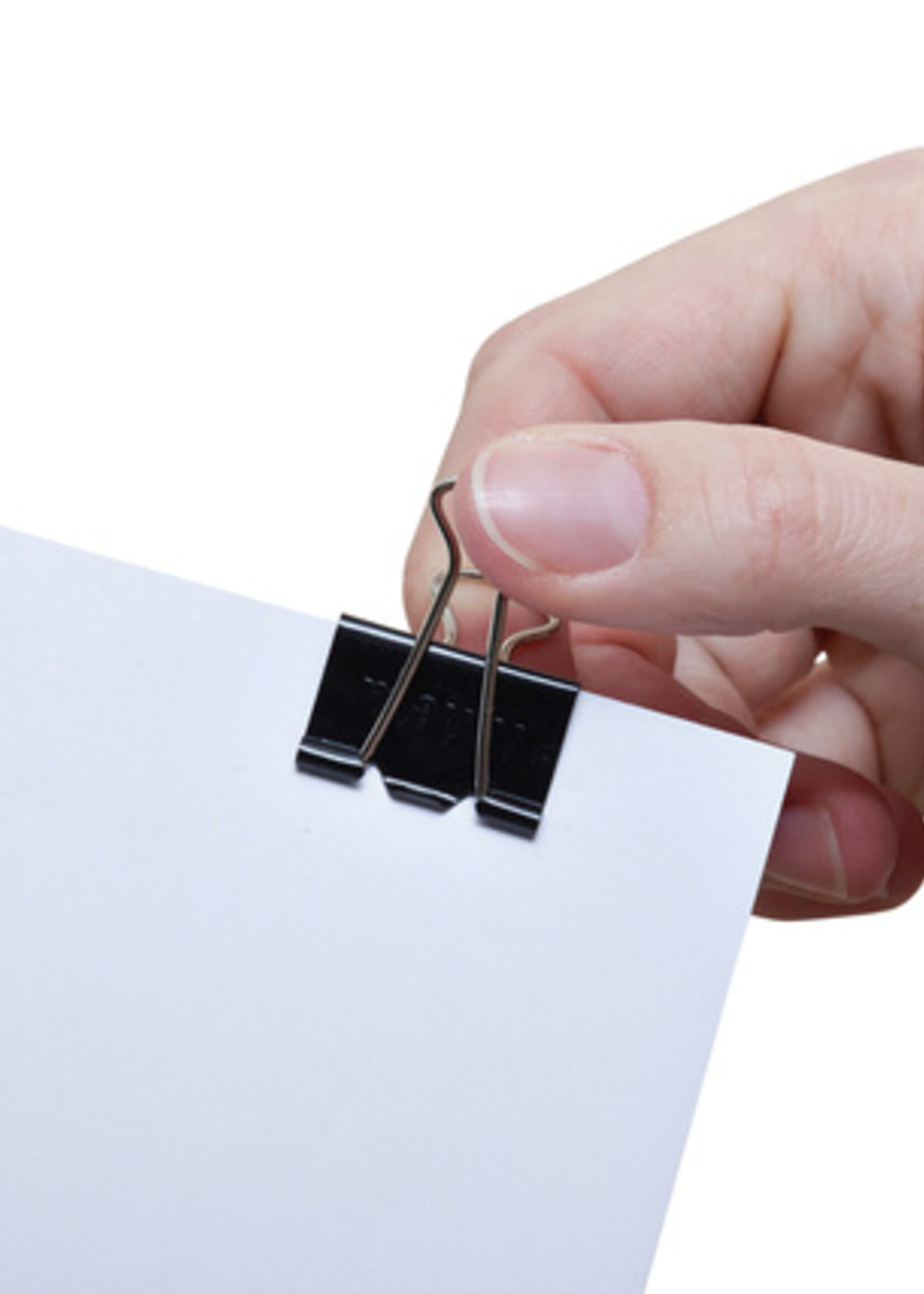 MAUL Papierklem MAUL 215 foldback 32mm capaciteit 13mm zwart