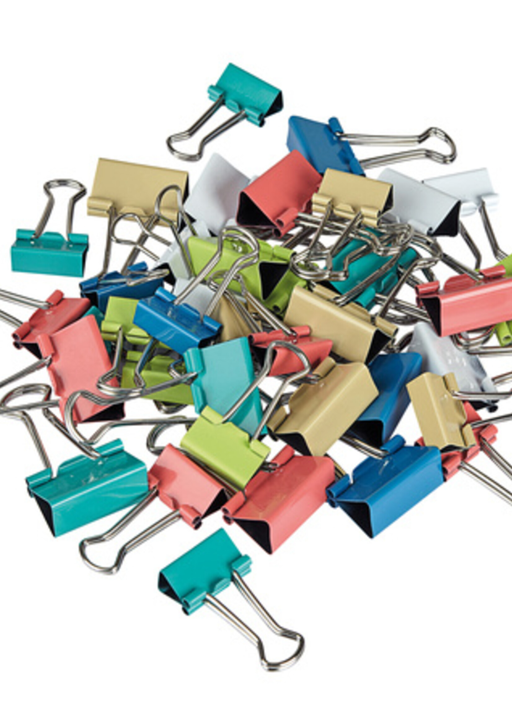 MAUL Pince à papier MAUL 215 Foldback 7mm + 9mm 24 pièces assorti