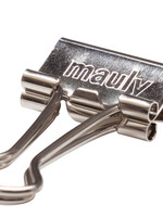 MAUL Papierklem MAUL 215 foldback 19mm capaciteit 7mm zilver
