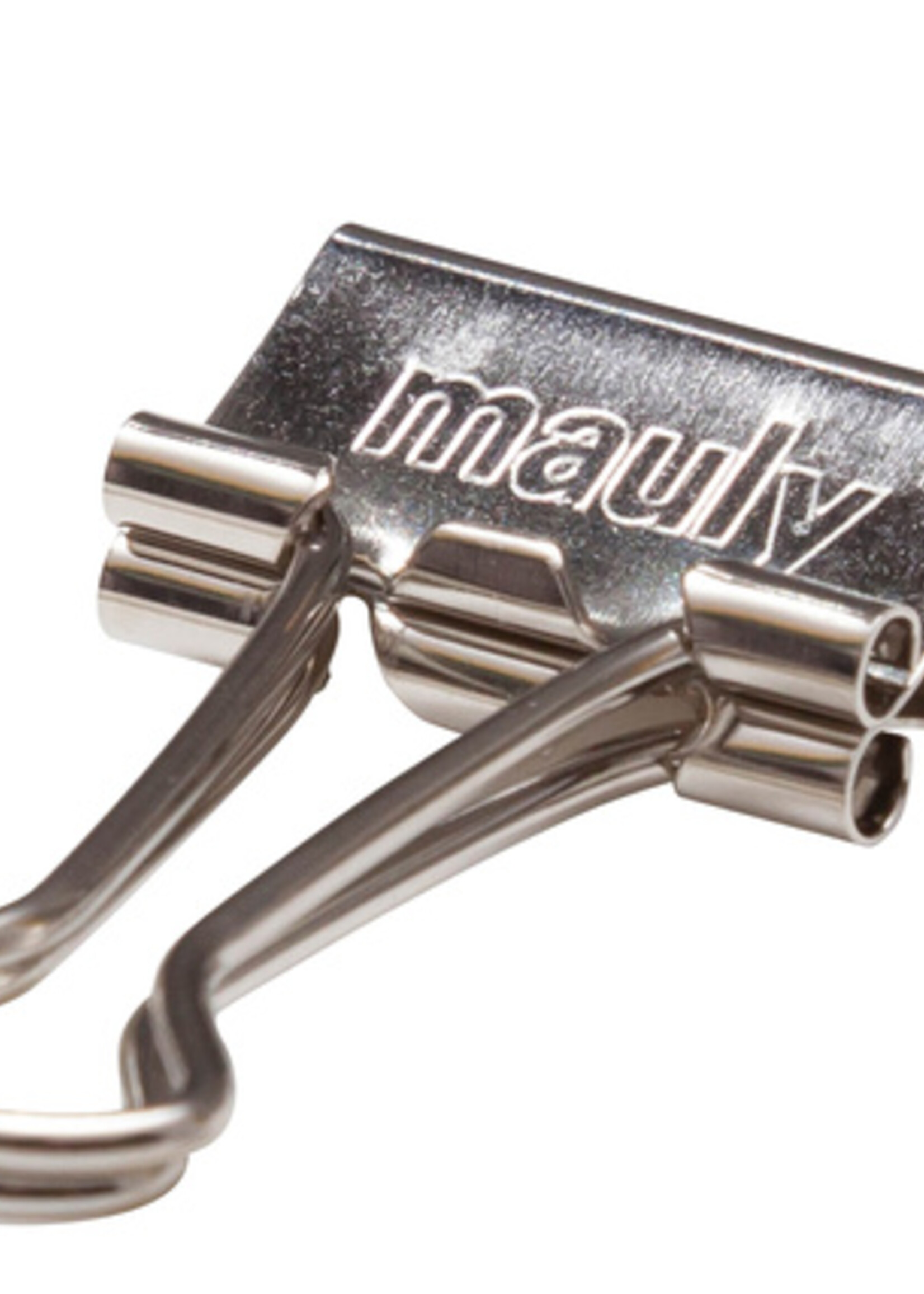 MAUL Papierklem MAUL 215 foldback 19mm capaciteit 7mm zilver