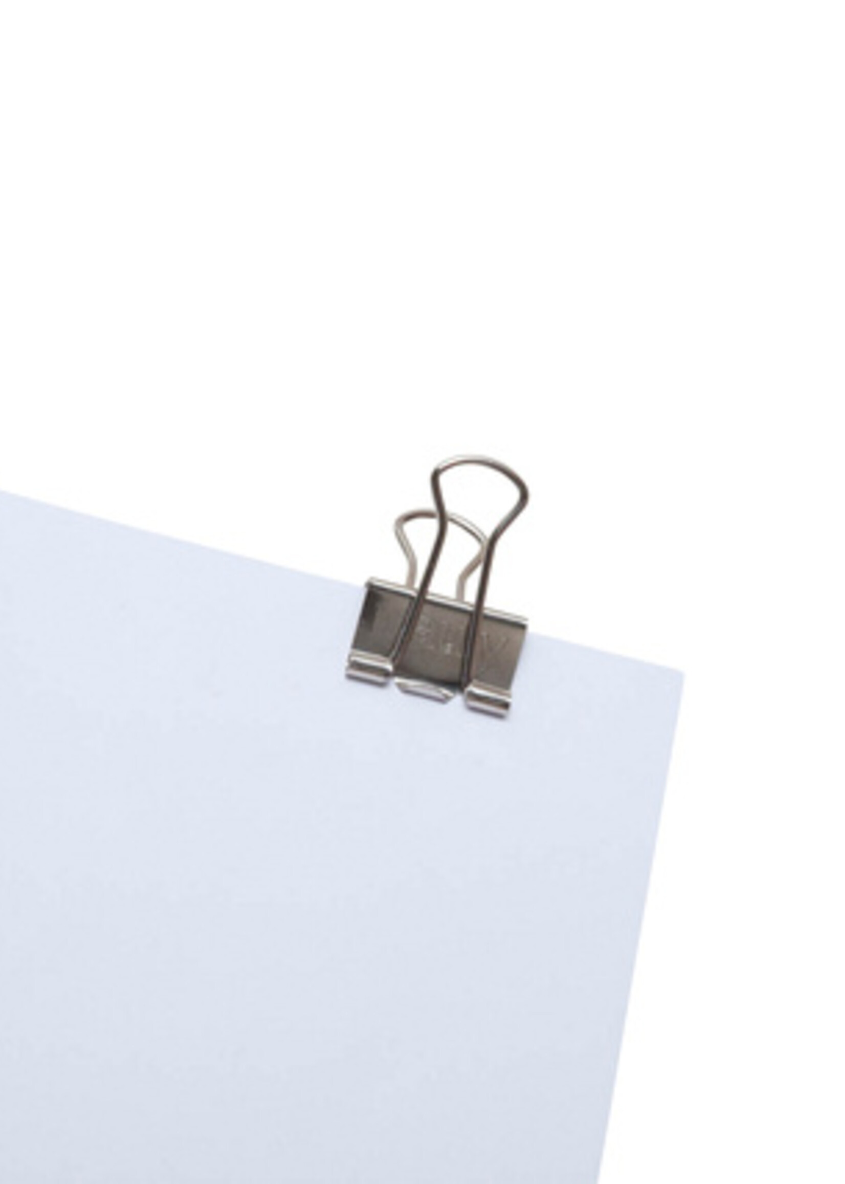 MAUL Papierklem MAUL 215 foldback 19mm capaciteit 7mm zilver