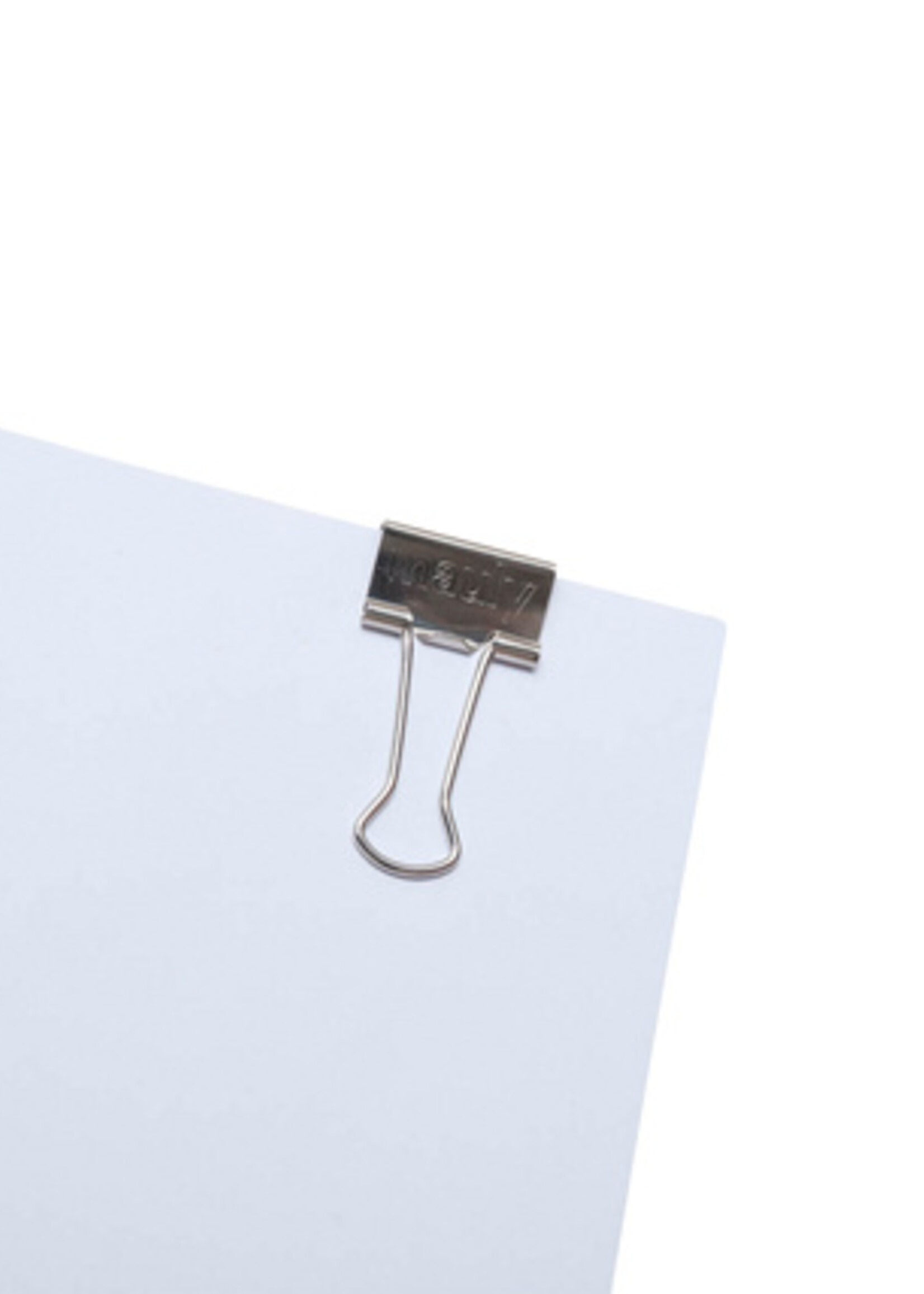 MAUL Papierklem MAUL 215 foldback 19mm capaciteit 7mm zilver