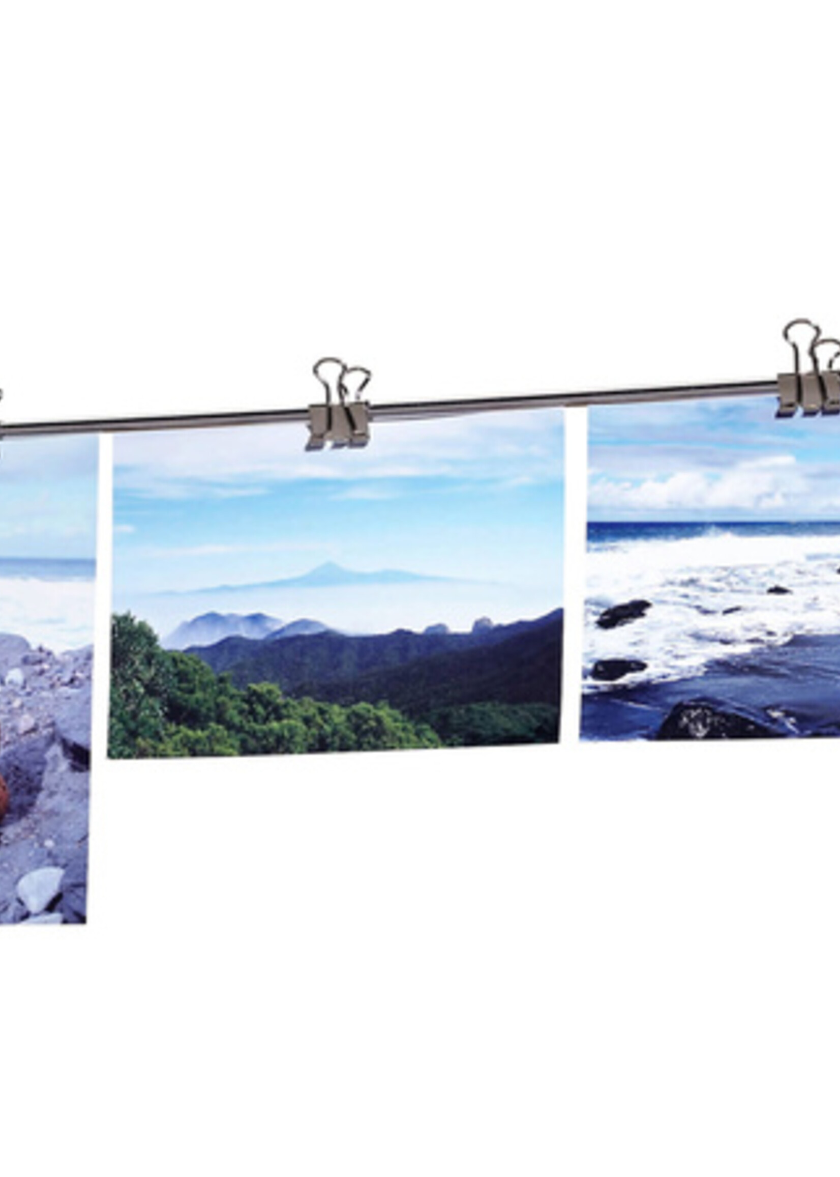 MAUL Papierklem MAUL 215 foldback 19mm capaciteit 7mm zilver