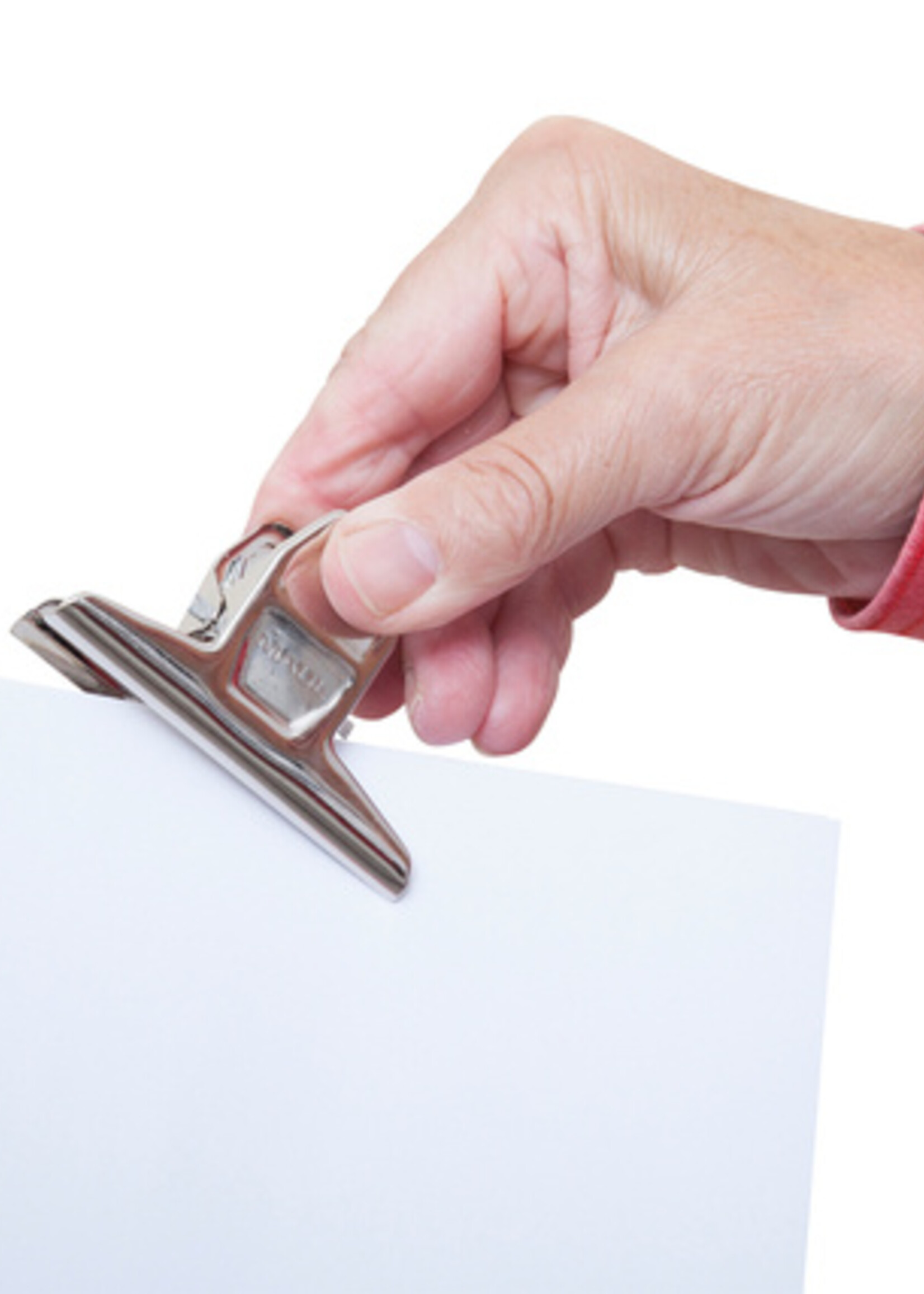 MAUL Papierklem MAUL Pro 75mm capaciteit 20mm zilver