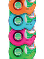 Scotch Plakband Scotch 810 19mmx19m onzichtbaar + afroller in Cool Colors