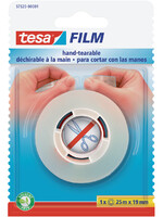Tesa Plakband Tesa film 19mmx25m handinscheurbaar blister