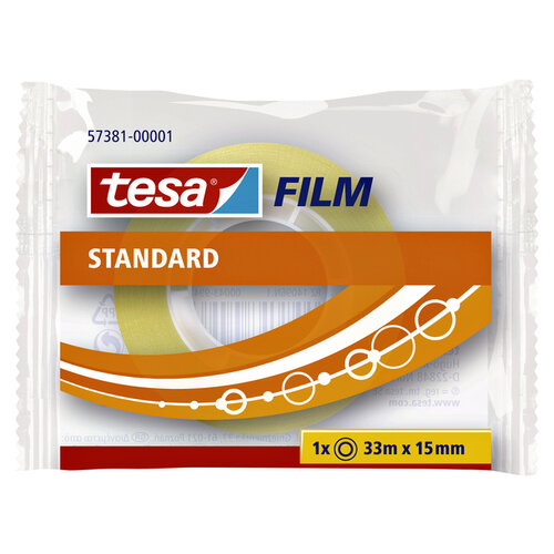 Tesa Plakband Tesa film standaard 15mmx33m