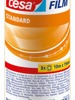 Tesa Ruban adhésif Tesa film standard 19mmx10m  transparent 8 rouleaux