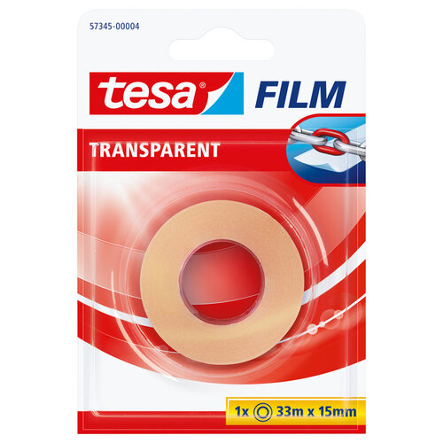 Tesa Ruban adhésif Tesa film 15mmx33m transparent blister