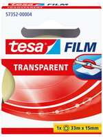 Tesa Plakband Tesa film 15mmx33m transparant doosje