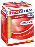 Tesa Plakband Tesa film 19mmx66m transparant 8 rollen