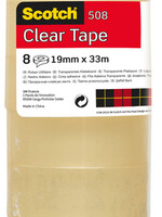Scotch Ruban adhésif Scotch 508 19mmx33m transparent
