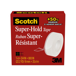 Ruban adhésif Scotch 700 uper Hold 19mmx25,4mm transparent