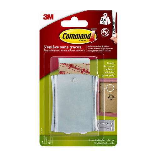 Command Bevestigingsstrip Command metalen haak voor draad
