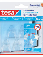 Tesa Crochet adhésif Tesa transparent 0,2kg