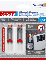 Tesa Klevende spijker Tesa voor kleine apparaten op behang en pleisterwerk 500gr