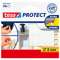 Tesa Pastille antibruit ronde Tesa 57898 transparent