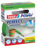 Tesa Toile adhésive Tesa 19mmx2,75m vert