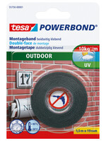 Tesa Ruban de montage Tesa 55750 Powerbond Outdoor 19mmx1,5m