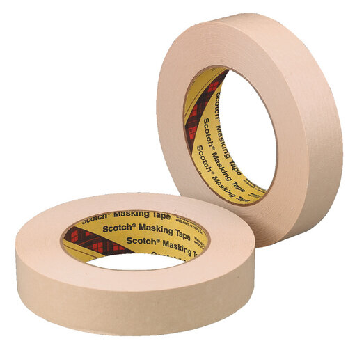 Scotch Afplaktape Scotch 202 18mmx50m crêpe beige