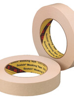 Scotch Afplaktape Scotch 202 25mmx50m crêpe beige