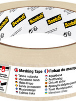 Scotch Ruban de masquage Scotch Basic 24mmx 50m beige
