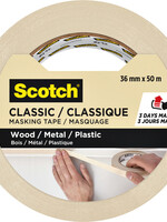 Scotch Ruban de masquage Scotch Classic 36mmx50m beige