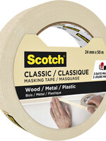 Scotch Afplaktape Scotch Classic 24mmx50m beige