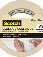 Scotch Afplaktape Scotch Classic 48mmx50m beige