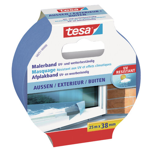 Tesa Afplaktape Tesa Precision 38mmx25m outdoor