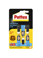 Pattex Colle rapide Pattex Super gel 3g 2+1 gratuit