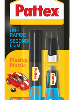 Pattex Secondelijm Pattex all plastic tube 3gram op blister