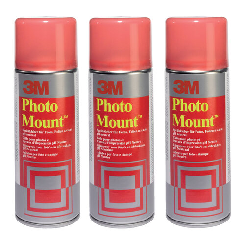 3M Lijm 3M foto mount spray spuitbus 400ml