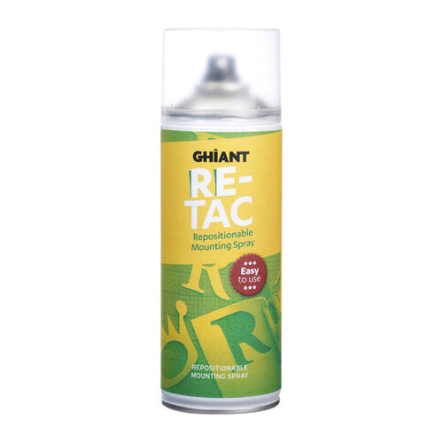 Ghiant Spray colle repositionnable Ghiant High-Tac 400ml