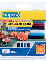 Rapid Lijmpatroon Rapid 7mm 5 kleuren assorti