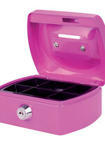 Pavo Coffret caisse Pavo avec fente 125x95x60mm rose