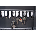 Pavo Armoire à clés Pavo High Security magnétique 50 crochets 575x450x77mm