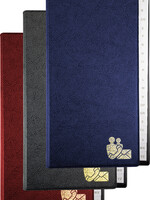 Kangaro Registre téléphonique Kangaro 215x130mm  A-Z 4 anneaux assorti